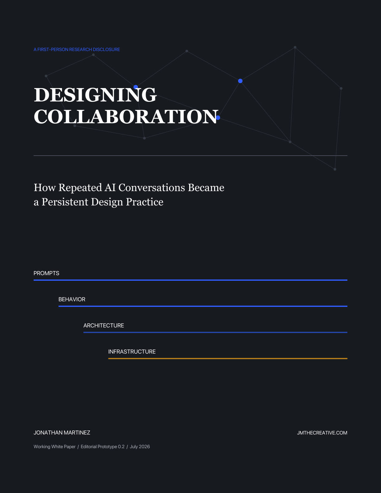 Cover of Designing Collaboration by Jonathan Martinez